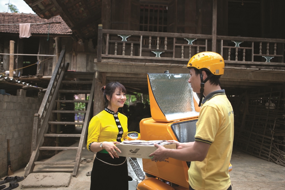  Bưu điện Việt Nam giữ vị trí số 1 trong ngành bưu chính chuyển phát