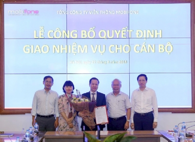 Ông Nguyễn Đăng Nguyên được giao phụ trách chức vụ Tổng giám đốc MobiFone